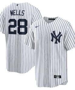 Austin Wells New York Yankees Nike Home Replica Jersey - White