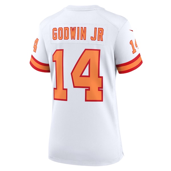 Chris Godwin Jr. '76 Tampa Bay Buccaneers Nike Women's 50th Season Game Jersey - White/Red - Image 4