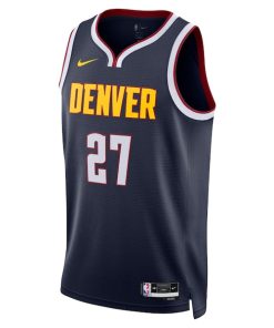 Alternative view of Jamal Murray Denver Nuggets Nike Unisex Swingman Jersey - Icon Edition - Navy