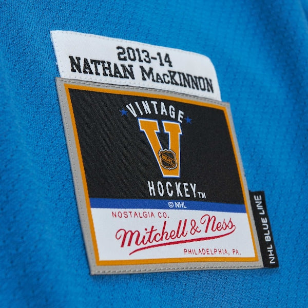 Nathan MacKinnon Colorado Avalanche 2013/14 Blue Line Player Jersey - Blue - Image 4