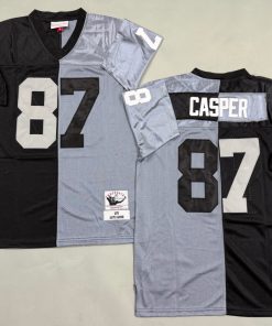 Dave Casper Las Vegas Raiders Authentic Split Throwback Retired Player Jersey