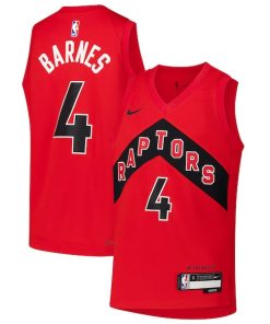 Scottie Barnes Toronto Raptors Nike Youth Swingman Jersey - Icon Edition - Red