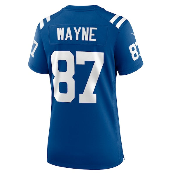 Reggie Wayne Indianapolis Colts Women's Nike Retired Player Game Jersey - Royal/Blue - Image 4