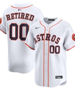 Houston Astros Nike Home Limited Pick-A-Player Retired Roster Jersey - White