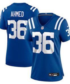 Salvon Ahmed Indianapolis Colts Nike Women's Team Game Jersey -  Royal