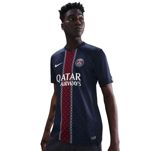 Paris Saint-Germain Nike 2025/26 Home Replica Jersey - Navy - Image 2