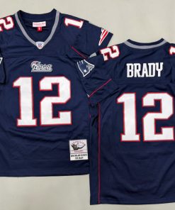 Tom Brady New England Patriots Authentic Throwback Retired Player Jersey