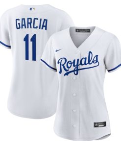 Maikel Garcia Kansas City Royals Nike Women's Home Replica Jersey - White