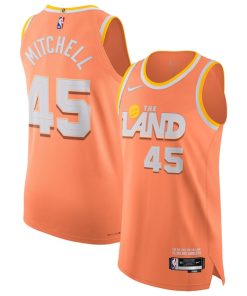 Donovan Mitchell Cleveland Cavaliers Nike Unisex 2025/26 Authentic Jersey - City Edition - Orange