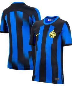 Inter Milan Nike Youth 2023/24 Home Replica Jersey - Blue