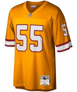 Alternative view of Derrick Brooks Tampa Bay Buccaneers Legacy Replica Jersey - Orange