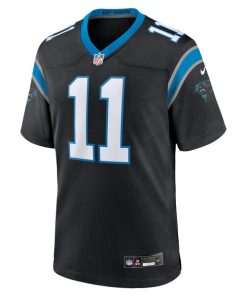 Alternative view of Ihmir Smith-Marsette Carolina Panthers Nike Team Game Jersey -  Black