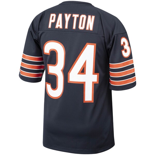 Walter Payton Chicago Bears 1985 Authentic Throwback Retired Player Jersey - Navy/White - Image 4