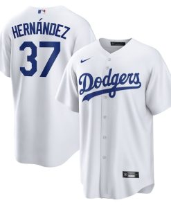 Teoscar Hernandez Los Angeles Dodgers Nike Home Replica Jersey - White