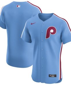 Alternative view of Philadelphia Phillies Nike Alternate Elite Jersey - Royal