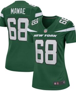 Kevin Mawae New York Jets Nike Women's Game Retired Player Jersey - Gotham Green