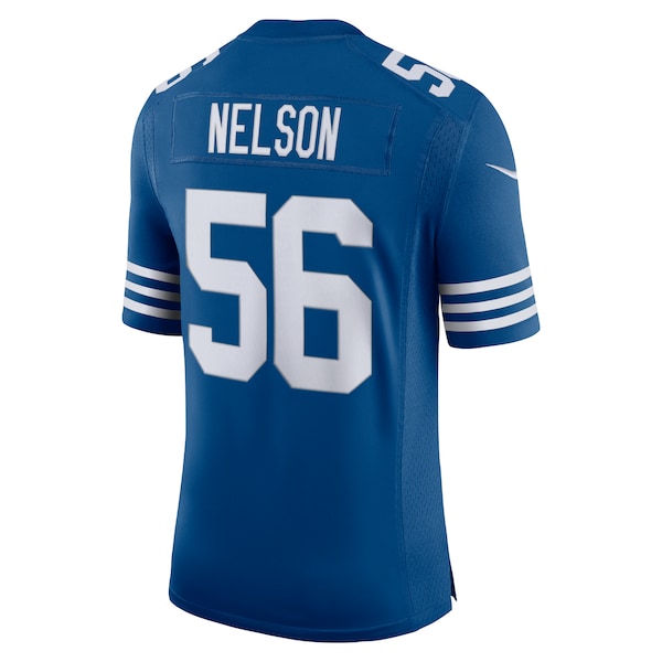 Men's Nike Quenton Nelson Royal Indianapolis Colts Alternate Vapor Limited Jersey - Image 3
