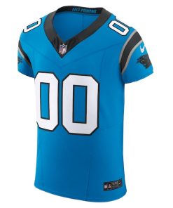 Alternative view of Carolina Panthers Nike Vapor F.U.S.E. Elite Custom Jersey - Blue