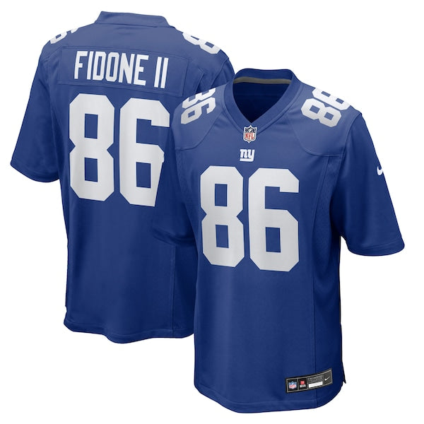 Thomas Fidone II New York Giants Nike Team Game Jersey - Royal