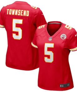 Tommy Townsend Kansas City Chiefs Nike Women's Game Jersey - Red