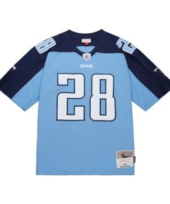 Alternative view of Chris Johnson Tennessee Titans Legacy Replica Jersey - Light Blue