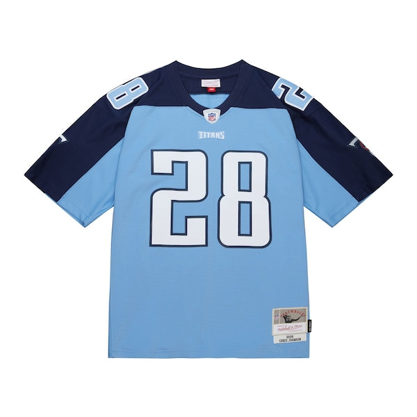 Chris Johnson Tennessee Titans Legacy Replica Jersey - Light Blue - Image 2