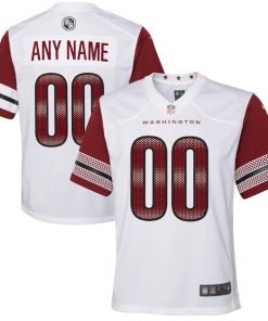 Washington Commanders Nike Youth Game Custom Player Jersey - White