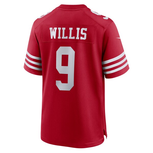Brayden Willis San Francisco 49ers Nike Team Game Jersey - Scarlet - Image 3