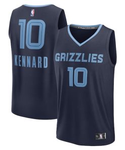 Luke Kennard Memphis Grizzlies  Fast Break Replica Player Jersey - Icon Edition - Navy