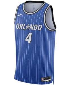 Alternative view of Jalen Suggs Orlando Magic Nike Unisex Swingman Player Jersey - Icon Edition - Blue