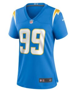 Alternative view of Scott Matlock Los Angeles Chargers Nike Women's Team Game Jersey - Powder Blue