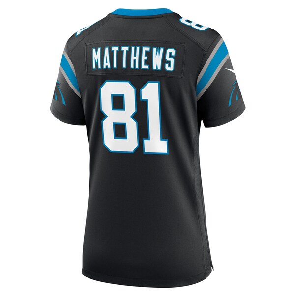 Jordan Matthews Carolina Panthers Nike Women's Game Jersey - Black - Image 4