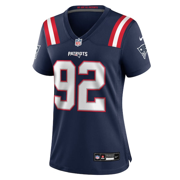 Joshua Farmer New England Patriots Nike Women's Team Game Jersey - Navy - Image 2