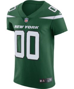 Alternative view of New York Jets Nike Vapor Untouchable Elite Custom Jersey - Gotham Green