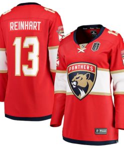 Sam Reinhart Florida Panthers Women's 2025 Stanley Cup Final Home Breakaway Player Jersey - Red