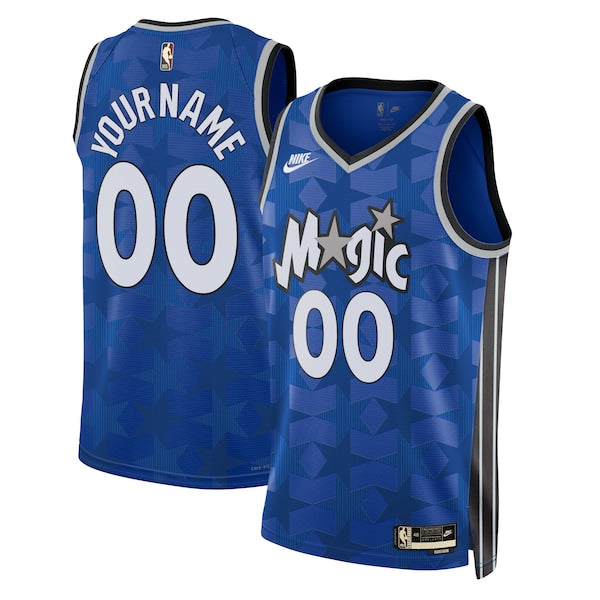 Orlando Magic Nike Unisex 2023/24 Swingman Custom Jersey?ยจC Classic Edition - Blue