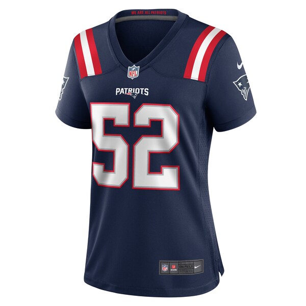 Curtis Jacobs New England Patriots Nike Women's Game Jersey - Navy - Image 3