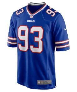 Alternative view of Linval Joseph Buffalo Bills Nike  Game Jersey -  Royal