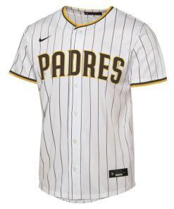 Alternative view of Manny Machado San Diego Padres Nike Youth Home Replica Player Jersey - White