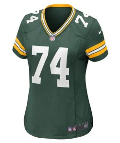 Alternative view of Elgton Jenkins Green Bay Packers Nike Women's Game Jersey - Green