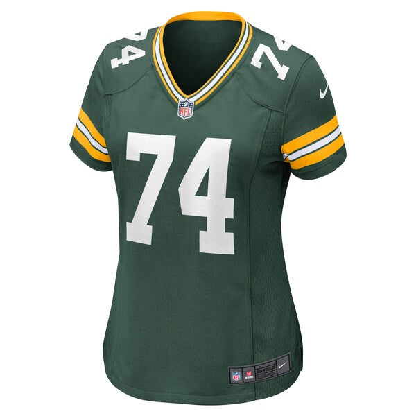 Elgton Jenkins Green Bay Packers Nike Women's Game Jersey - Green - Image 2