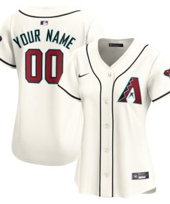 Arizona Diamondbacks Nike Women's Home Limited Custom Jersey - White