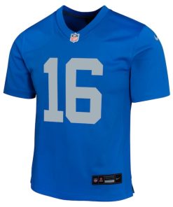 Alternative view of Jared Goff Detroit Lions Nike Youth Alternate Game Jersey -  Blue