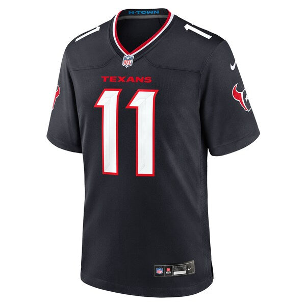 Jeff Okudah Houston Texans Nike Team Game Jersey - Navy - Image 2