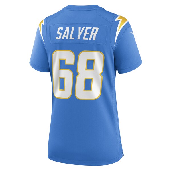 Jamaree Salyer Los Angeles Chargers Nike Women's Game Player Jersey - Powder Blue - Image 3