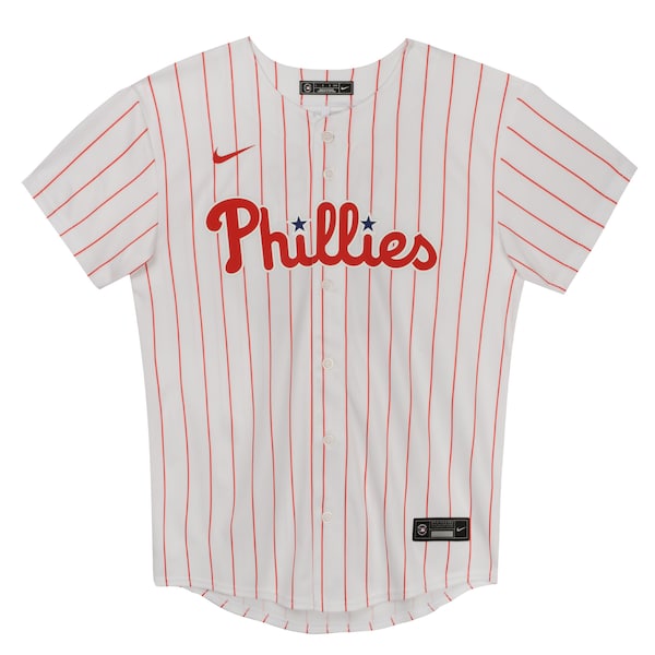 Philadelphia Phillies Nike Preschool Home Game Jersey - White - Image 2