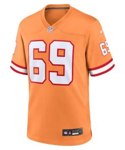 Alternative view of Cody Mauch Tampa Bay Buccaneers Nike Throwback Game Jersey - Orange