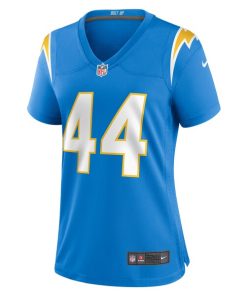 Alternative view of Tanner Muse Los Angeles Chargers Nike Women's Team Game Jersey -  Powder Blue