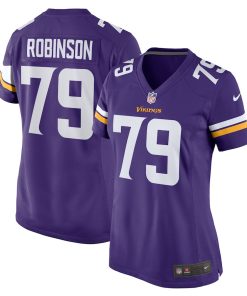 Tyrese Robinson Minnesota Vikings Nike Women's Team Game Jersey -  Purple