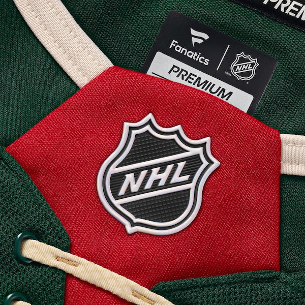 Minnesota Wild Home Premium Custom Jersey - Green/White - Image 6